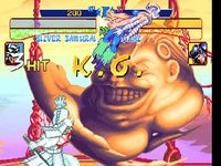 une photo d'Ã©cran de X-Men - Children of the Atom sur Sega Saturn
